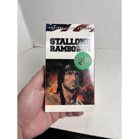 Rambo - First Blood Pt. 2 (VHS, 2002, Special Edition) Sealed! - Picture 7 of 7